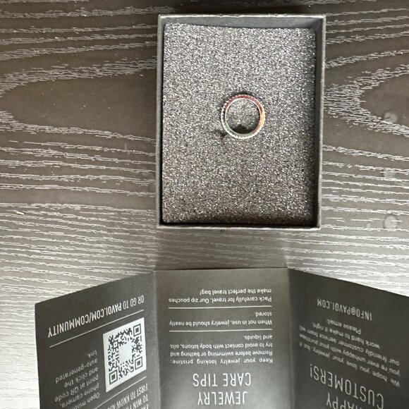 PAVOI SILVER RING - Picture 2 of 7